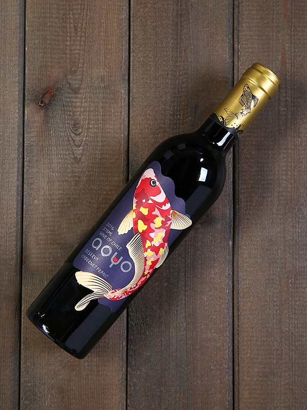 AOYO傲鱼珍藏品丽珠红葡萄酒375mL