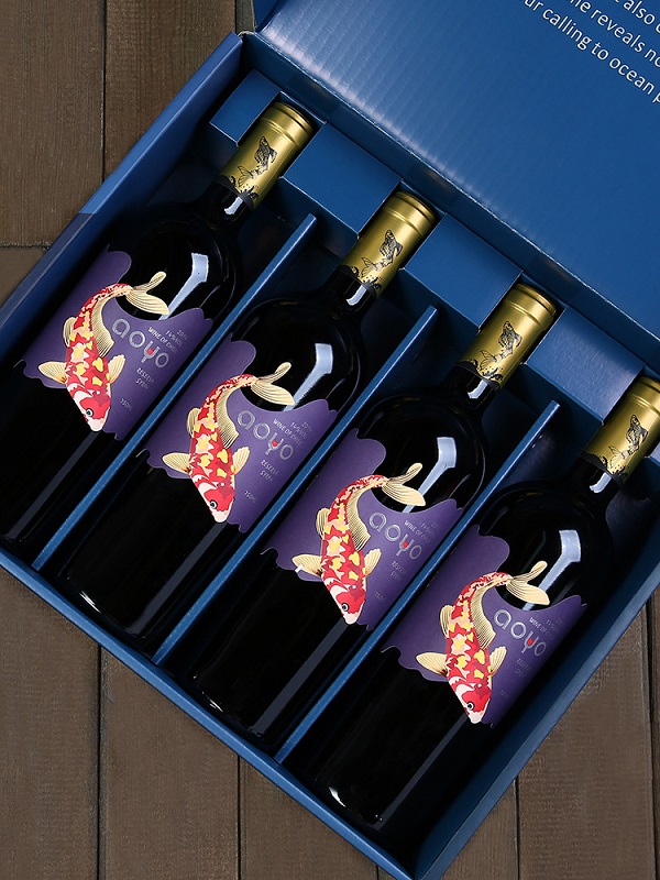 AOYO傲鱼珍藏西拉红葡萄酒750mL
